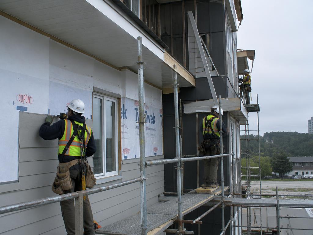 Exterior Finishes — representative illustration